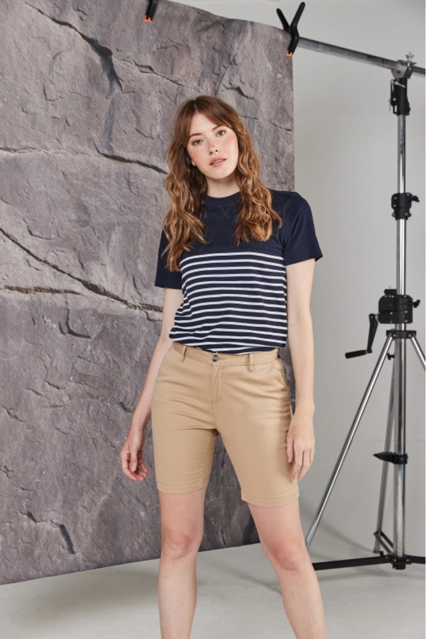 Short Chino Stretch Femme