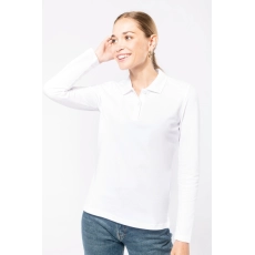 Polo manches longues femme