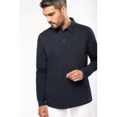 Polo jersey manches longues homme