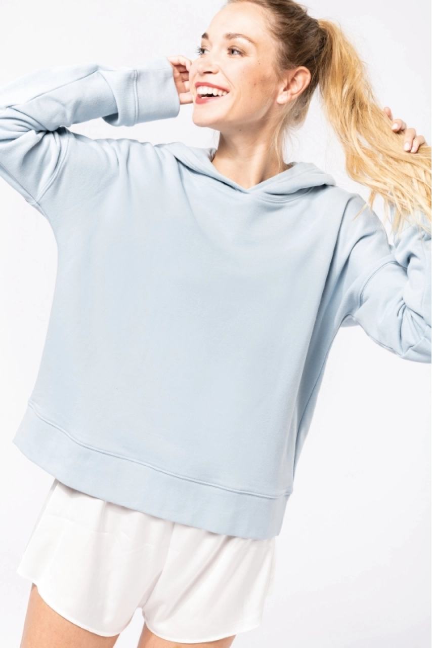 Sweat-shirt capuche Bio femme