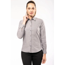 Chemise oxford manches longues femme