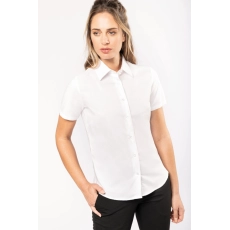 Chemise oxford manches courtes femme