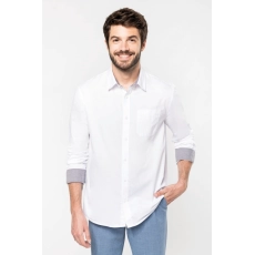 Chemise coton manches longues Nevada homme