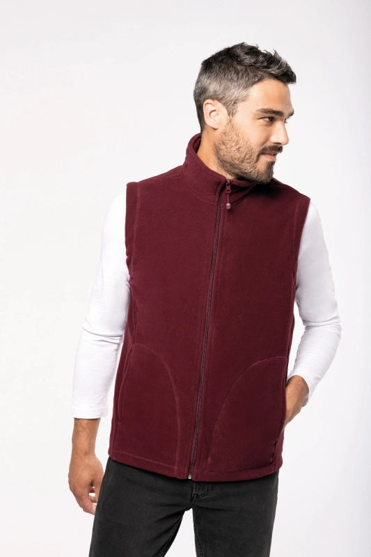 Luca > gilet micropolaire homme