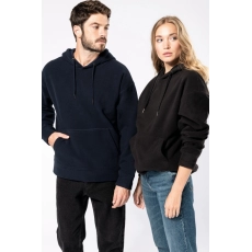 Sweat-shirt à capuche oversize en micropolaire recyclée unisexe