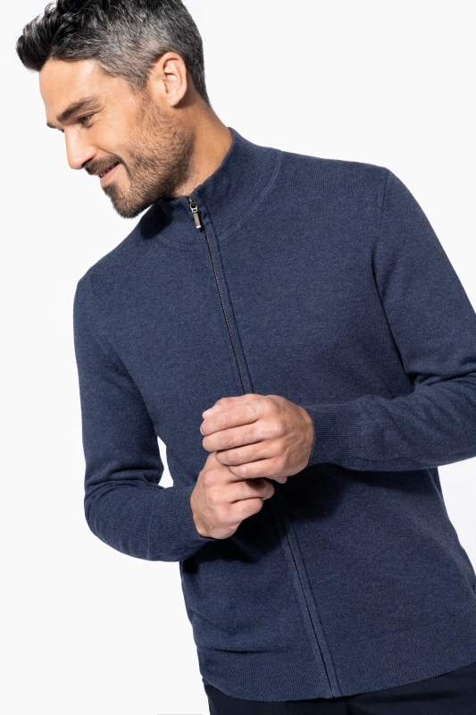 Cardigan premium zippé