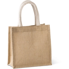 Sac style cabas en toile de jute - petit modèle