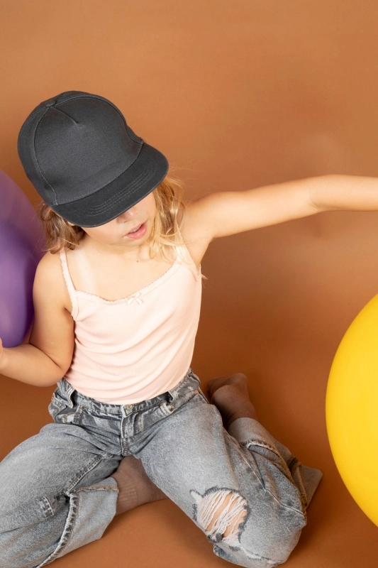 CASQUETTE ENFANT SNAPBACK - 5 PANNEAUX