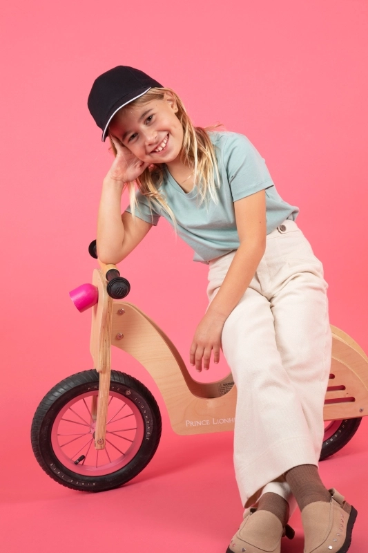 CASQUETTE ENFANT AVEC SANDWICH CONTRASTÉ - 5 PANNEAUX