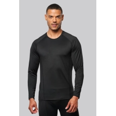 T-shirt double peau sport manches longues unisexe