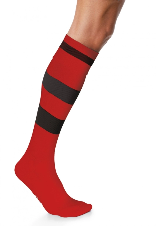 Chaussettes de sport cerclées unisexe