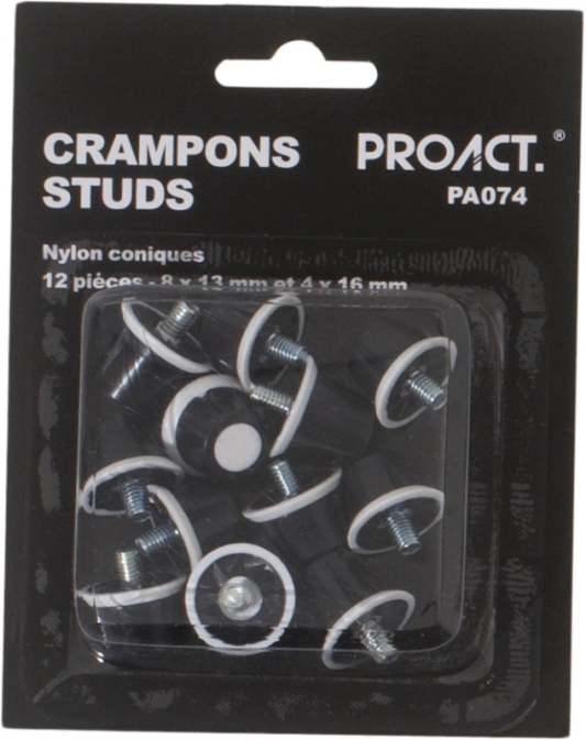 Boîte de 12 crampons nylon coniques