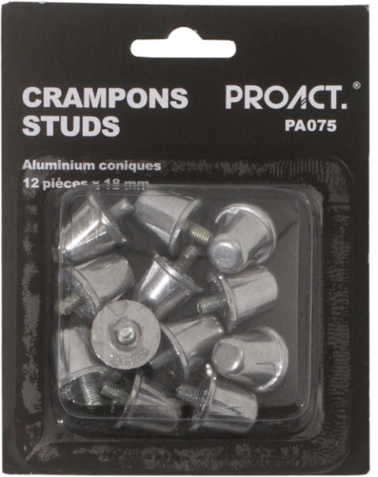 Boîte de 12 crampons  alu coniques