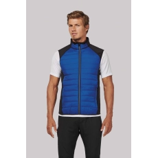 Veste sport bi-matière sans manches unisexe