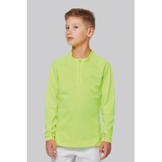 Haut de sport manches longues ¼ zip enfant