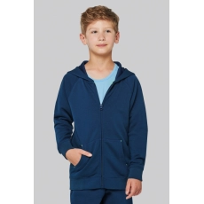 Veste zippée à capuche enfant