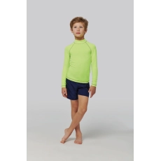 T-shirt technique à manches longues avec protection anti-UV enfant