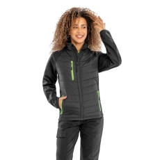 Veste softshell rembourrée black compass recyclée