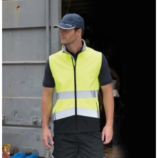 GILET SOFTSHELL HIGH VIZ