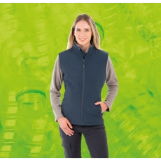 Bodywarmer softshell femme recyclé