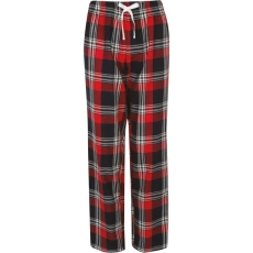 Pantalon femme à motif tartan