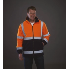 Veste polaire haute visibilité