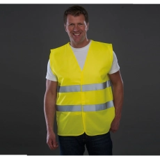 Gilet à 2 bandes haute visibilité