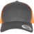 Charcoal / Neon Orange