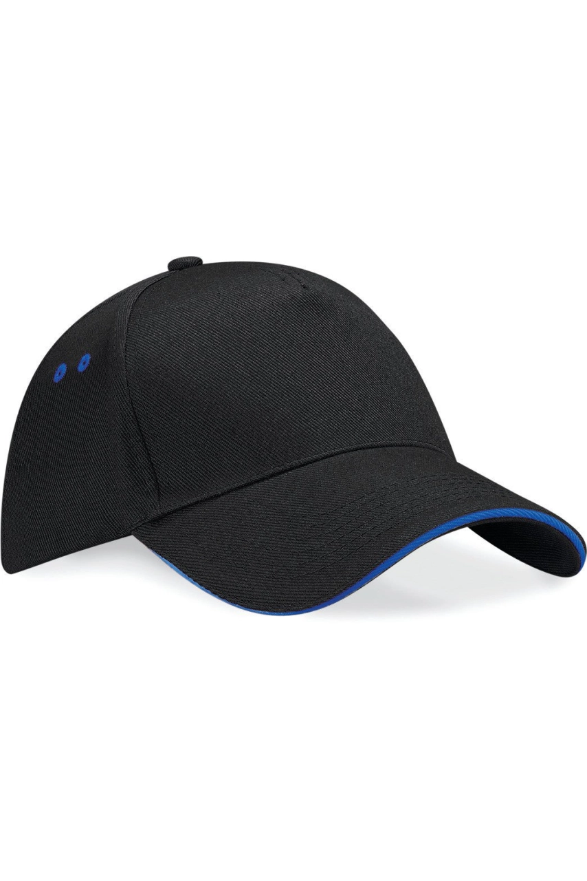 Casquette homme Ultimate à 5 panneaux sandwich contrasté