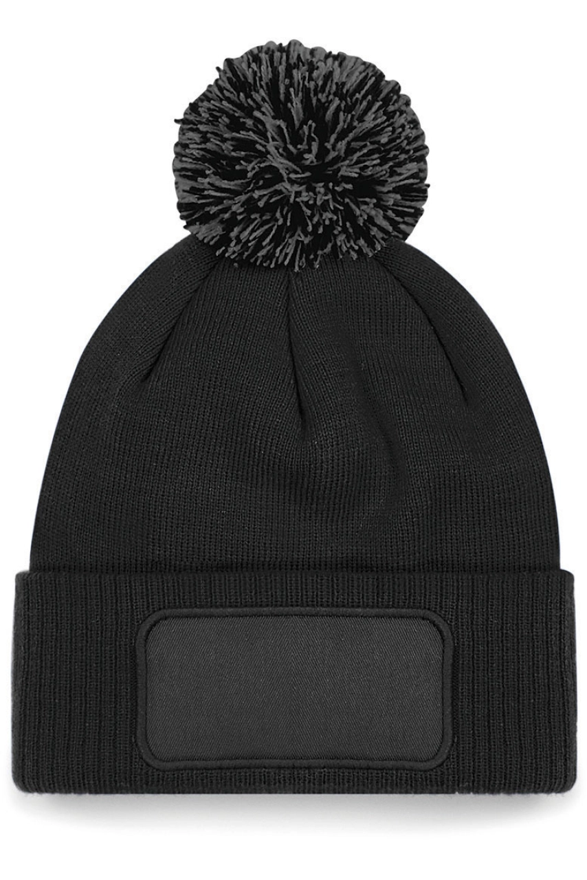 Bonnet à pompon patch Snowstar®