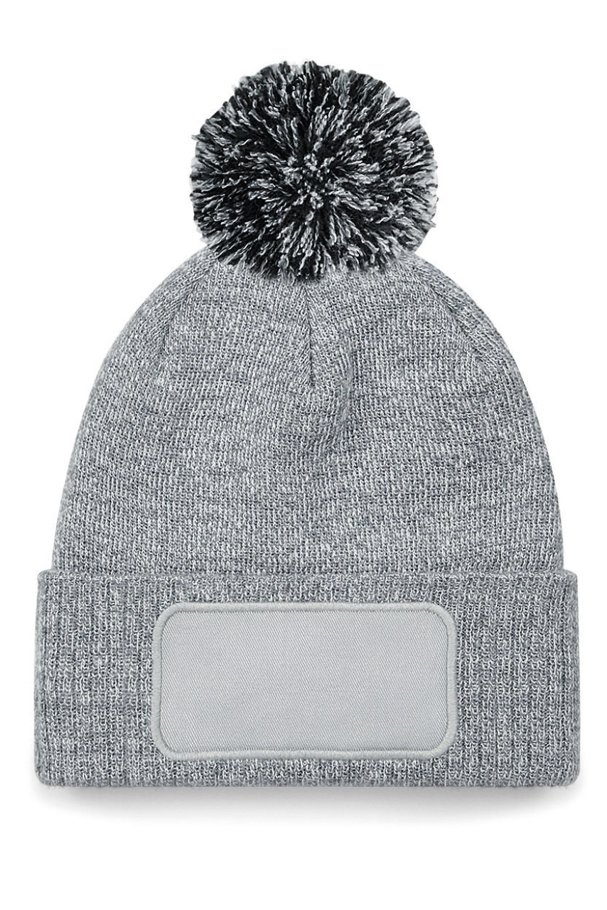 Bonnet à pompon patch Snowstar®