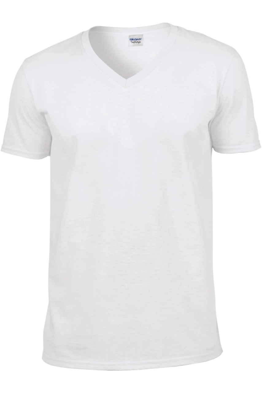 T-shirt homme col v Softstyle