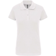 Polo piqué manches courtes femme
