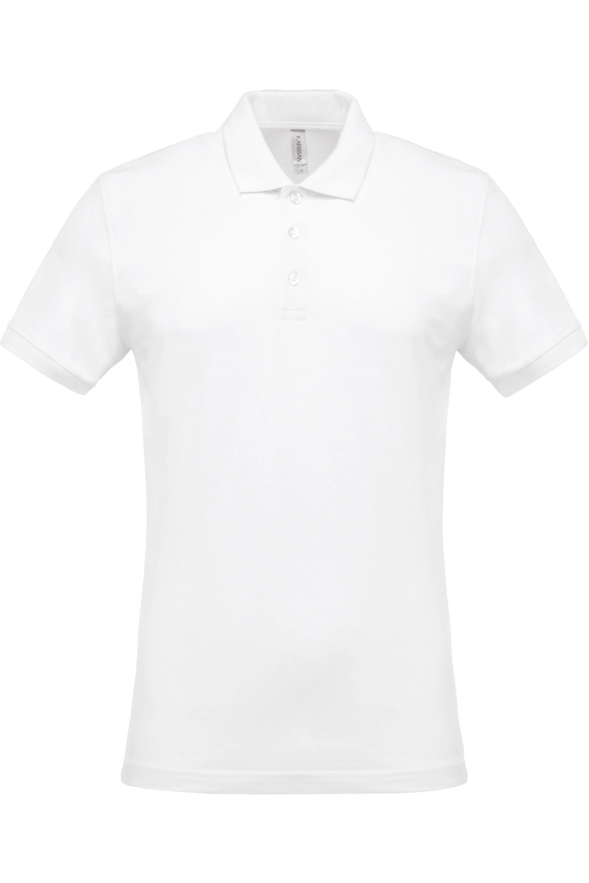 Polo piqué manches courtes homme