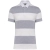 Oxford Grey / White Stripes