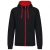 BLACK / RED