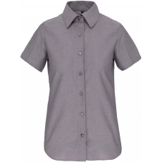 Chemise Oxford manches courtes femme