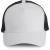 WHITE / BLACK