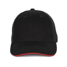 Casquette Baseball avec sandwich - 6 panneaux