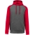 Grey Heather / Sporty Red