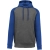 Grey heather/Sporty royal blue