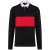 Black / Sporty Red