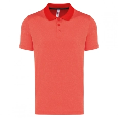 Polo chiné manches courtes
