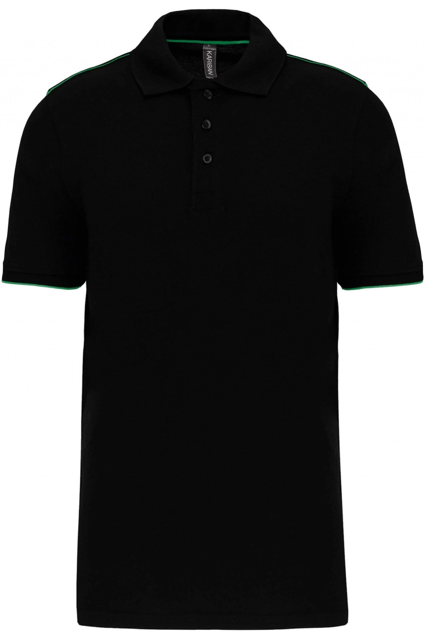 Polo Day To Day contrasté manches courtes homme