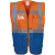 Hi Vis Orange / Royal Blue