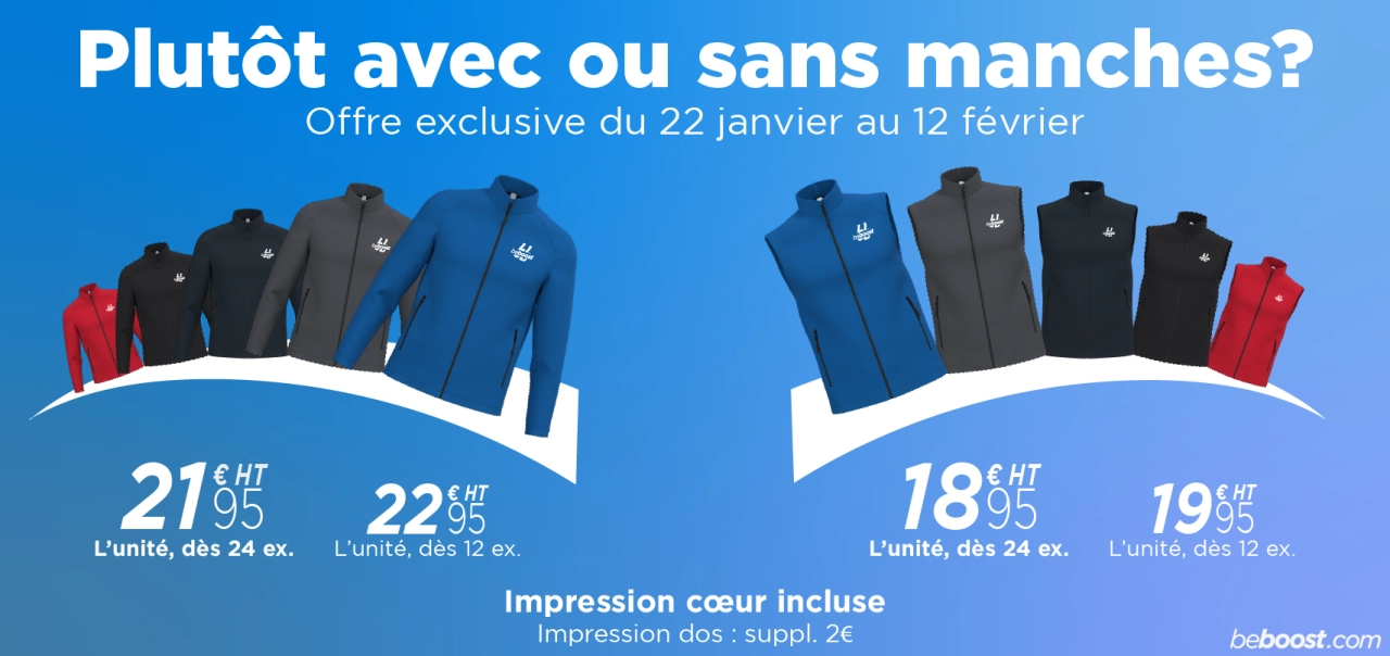 Promo Softshells Janvier 2026